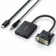 Видео переходник-адаптер (конвертер) | VGA / AUX на HDMI | UGREEN CM513